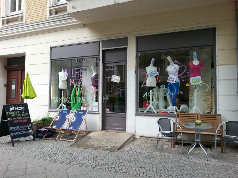 Kaffee statt Klamotten Tiriki rüstet um Florakiez